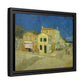 Van Gogh, Vincent - The Yellow House (1888) - Matte Canvas, Framed
