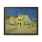 Van Gogh, Vincent - The Yellow House (1888) - Matte Canvas, Framed