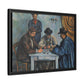 Cézanne, Paul - The Card Players (1892) - Matte Canvas, Framed