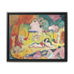 Matisse, Henri - The Joy of Life (1905) - Matte Canvas, Framed
