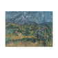 Cézanne, Paul - Mont Sainte-Victoire (1902) - Canvas Block, unframed