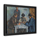 Cézanne, Paul - The Card Players (1892) - Matte Canvas, Framed