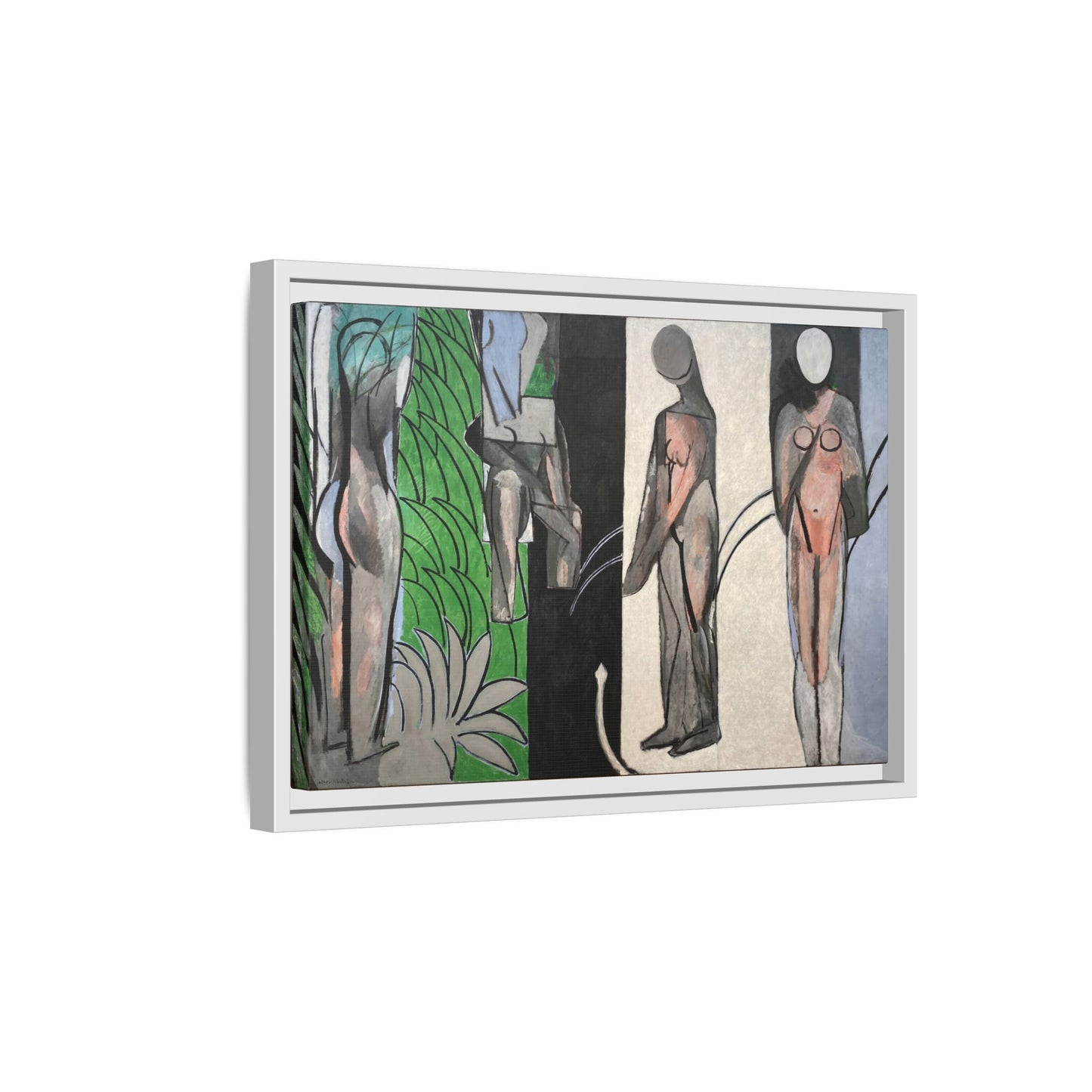 Matisse, Henri - Bathers by a River (1917) - Matte Canvas, Framed