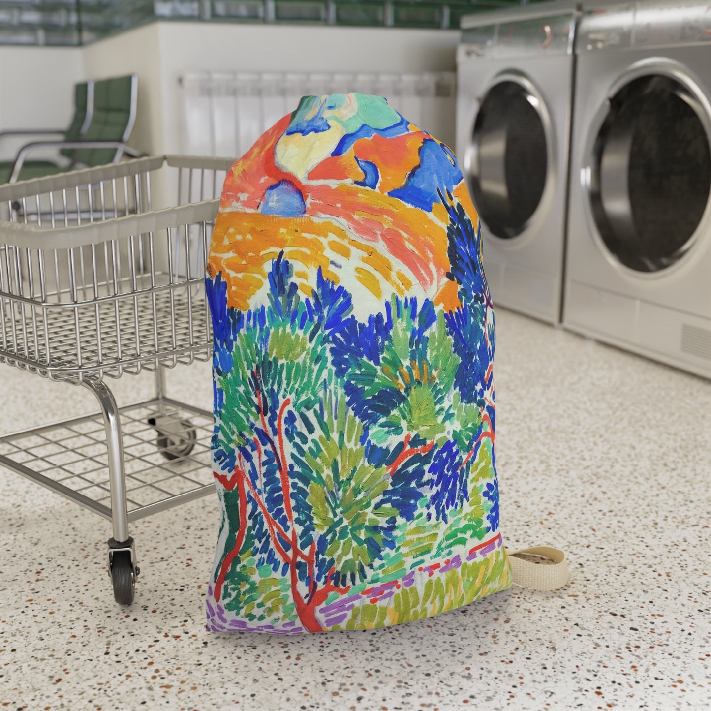 Derain, André - Mountains at Collioure (1905) - Laundry Bag