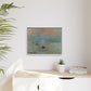 Monet, Claude - Impression, Sunrise (1872) - Matte Canvas, Framed
