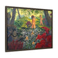 Ranson, Paul - The Lotus Bather (1906) - Matte Canvas, Framed