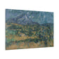 Cézanne, Paul - Mont Sainte-Victoire (1902) - Canvas Block, unframed
