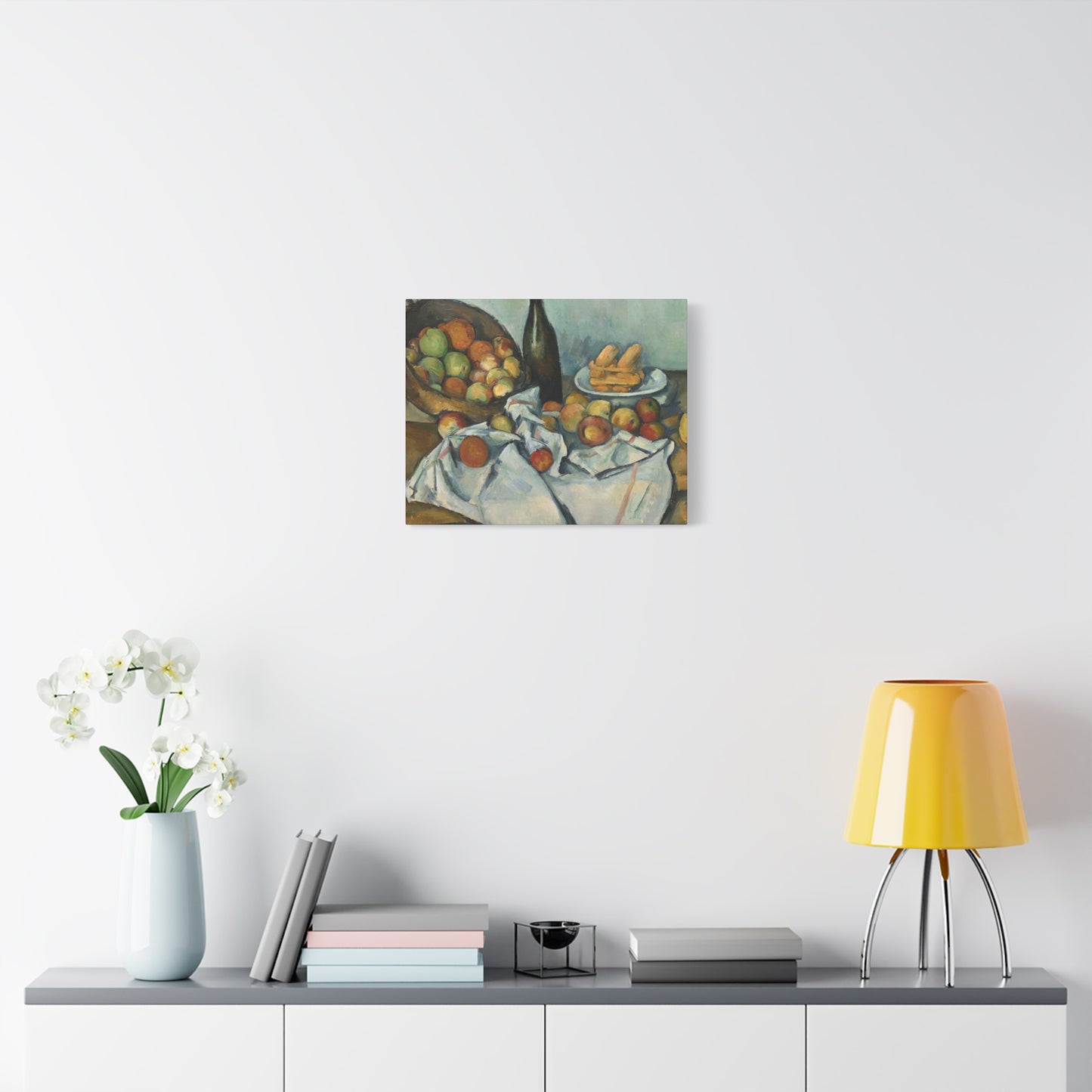 Cézanne, Paul - Basket of Apples (1893) - Canvas Block, unframed