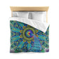 Pacio, Adam - Melek Taus Mandala - Microfiber Duvet Cover