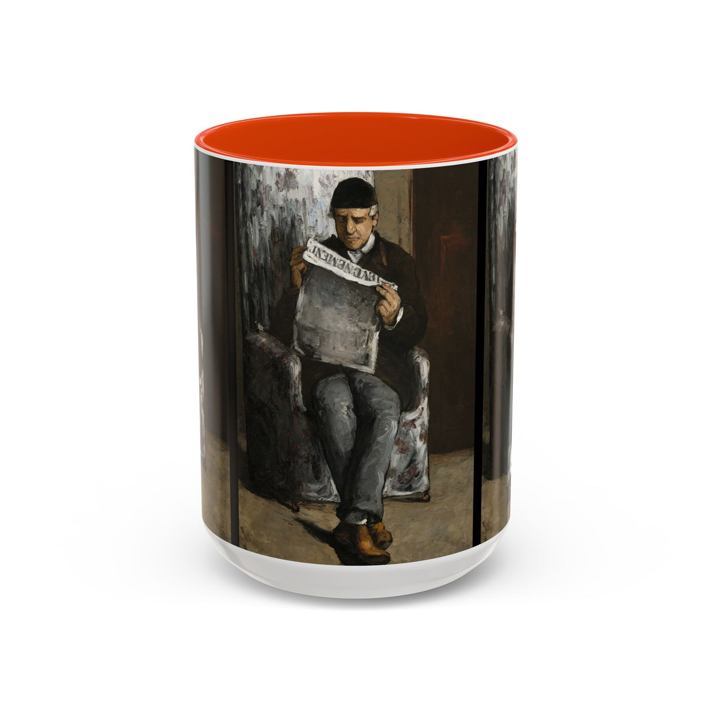 Cézanne, Paul - The Artist’s Father (1866) - Colorful Accent Mugs