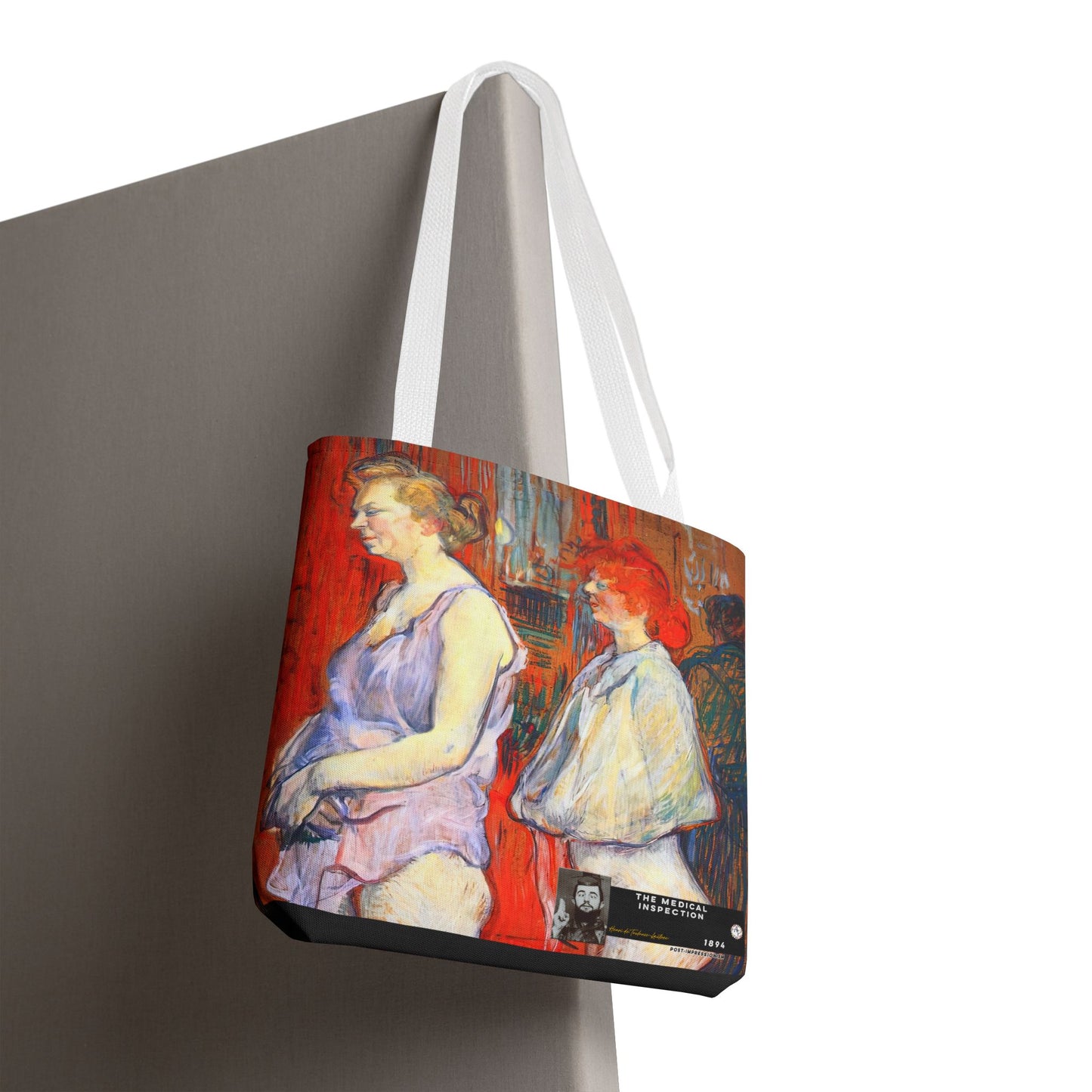 Toulouse-Lautrec, Henri - The Medical Inspection (1894) - Tote Bag