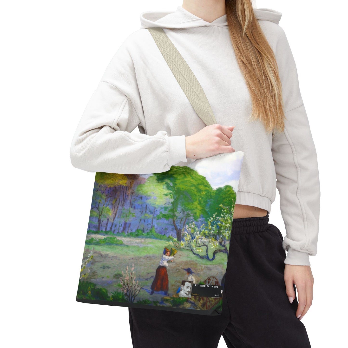 Ranson, Paul - Picking Flowers (1890) - Tote Bag