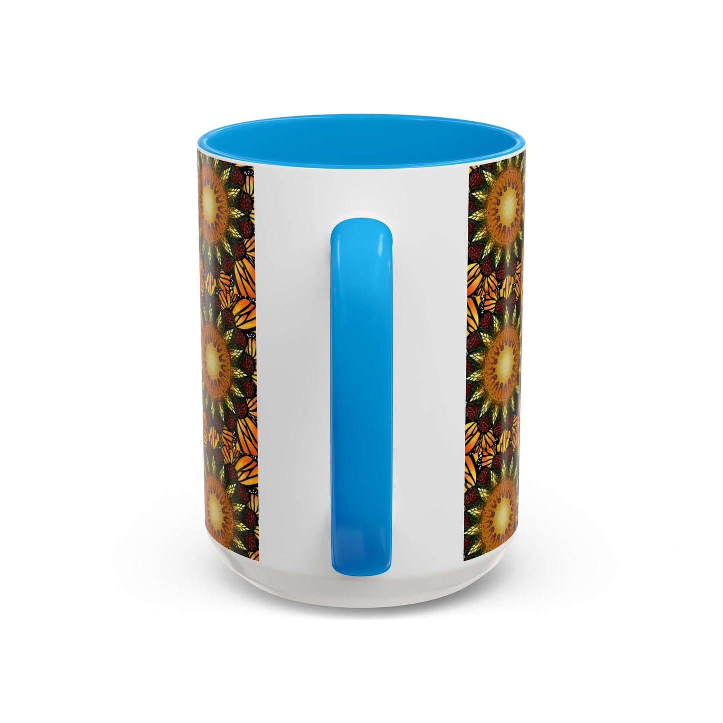 Pacio, Adam - Monarch Butterfly Mandala - Colorful Accent Mugs