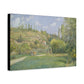 Pissarro, Camille - A Cowherd at Valhermeil, Auvers-sur-Oise (1874) - Canvas Block, unframed
