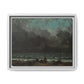 Courbet, Gustave - The Sea (1865) - Matte Canvas, Framed