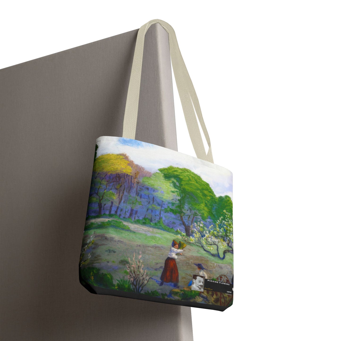 Ranson, Paul - Picking Flowers (1890) - Tote Bag
