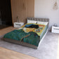 Van Gogh, Vincent - Self Portrait with Bandaged Ear (1889) - Microfiber Duvet Cover