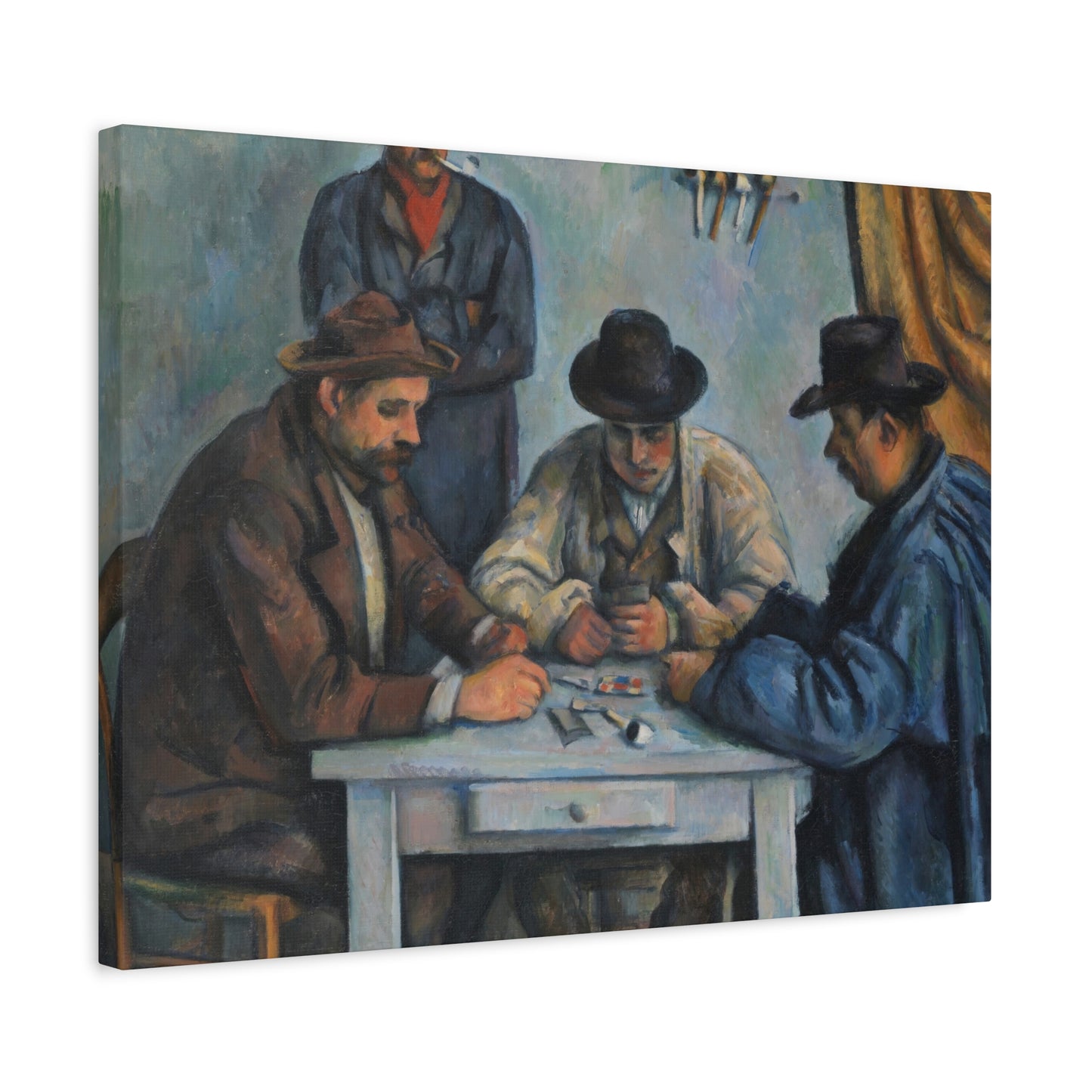 Cézanne, Paul - The Card Players (1892) - Canvas Block, unframed