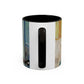 Van Gogh, Vincent - Self Portrait with Bandaged Ear (1889) - Colorful Accent Mugs