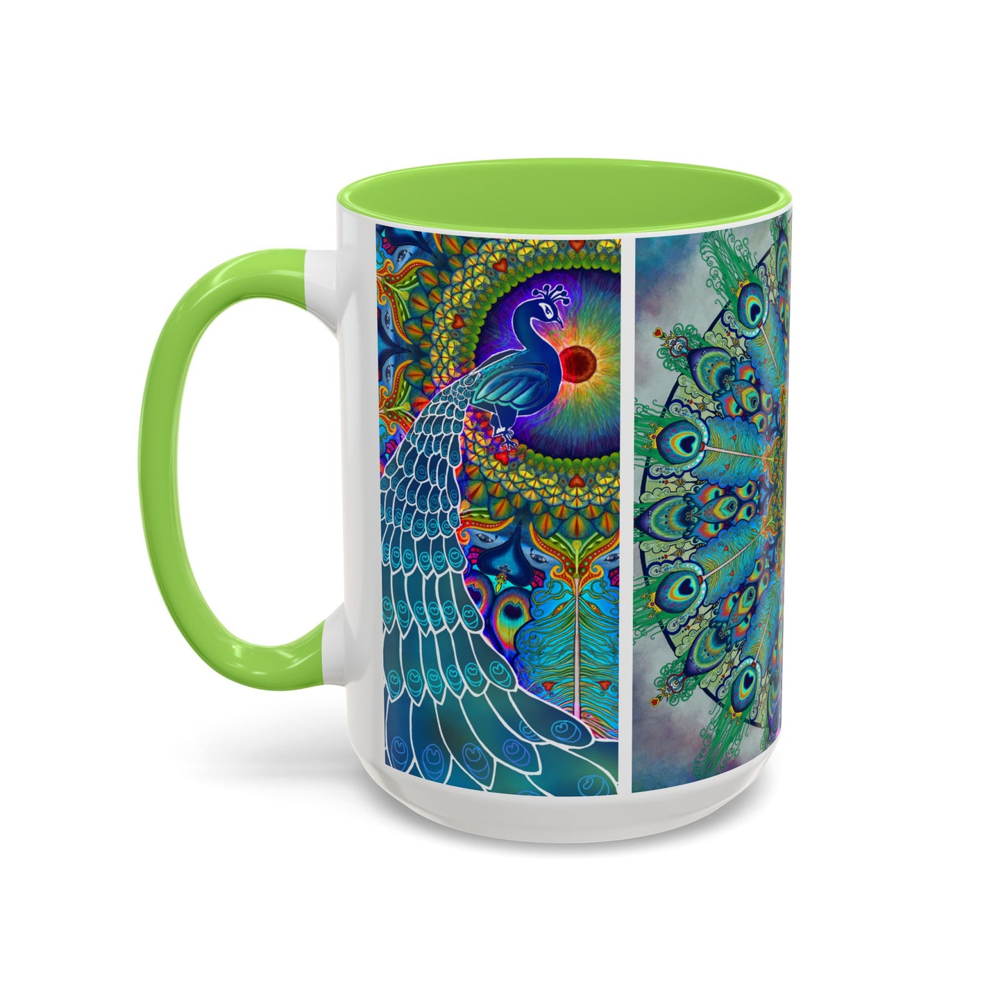 Pacio, Adam - Melek Taus Mandala - Colorful Accent Mugs