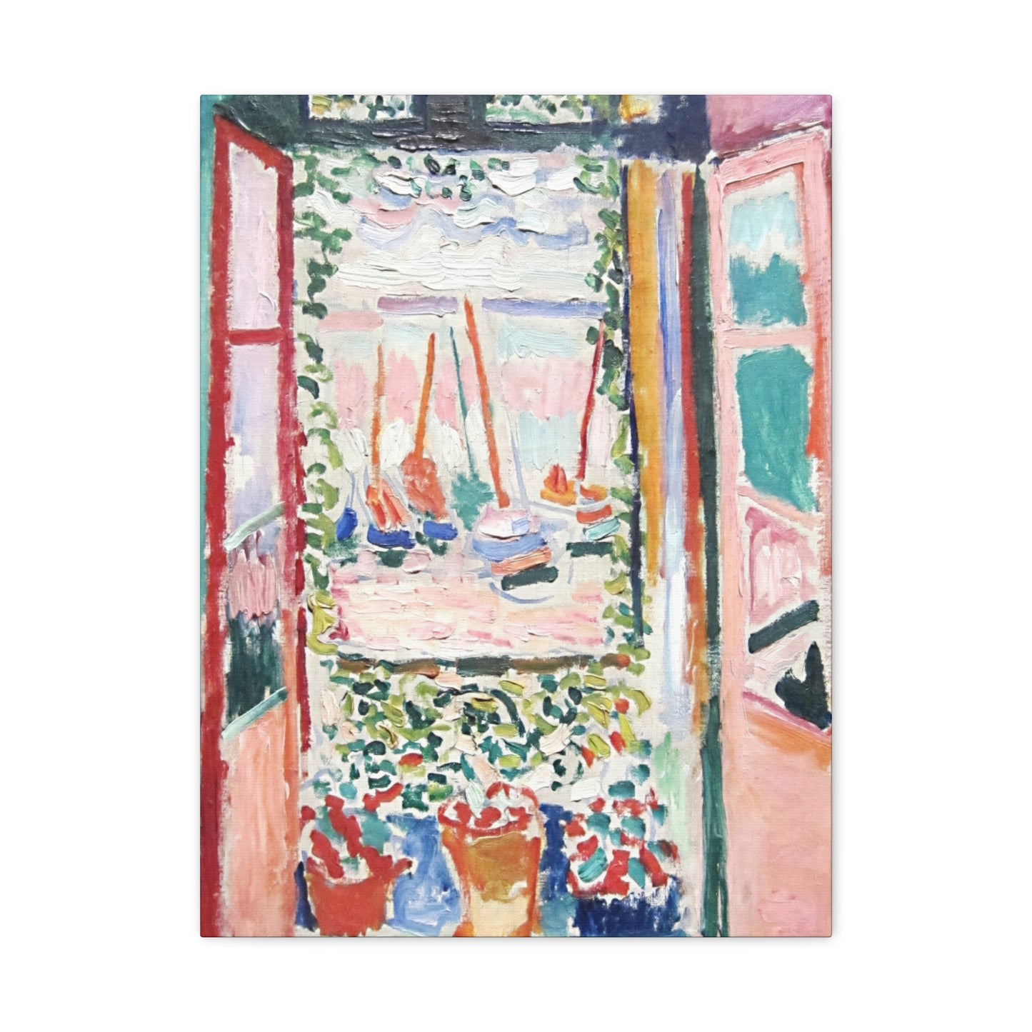 Matisse, Henri - Open Window, Collioure (1905) - Canvas Block, unframed