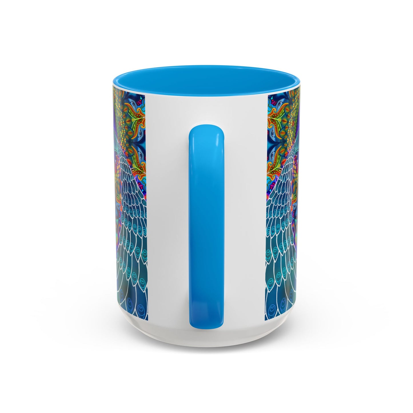 Pacio, Adam - Melek Taus Mandala - Colorful Accent Mugs