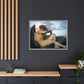 Cabanel, Alexandre - The Fallen Angel (1847) - Matte Canvas, Framed