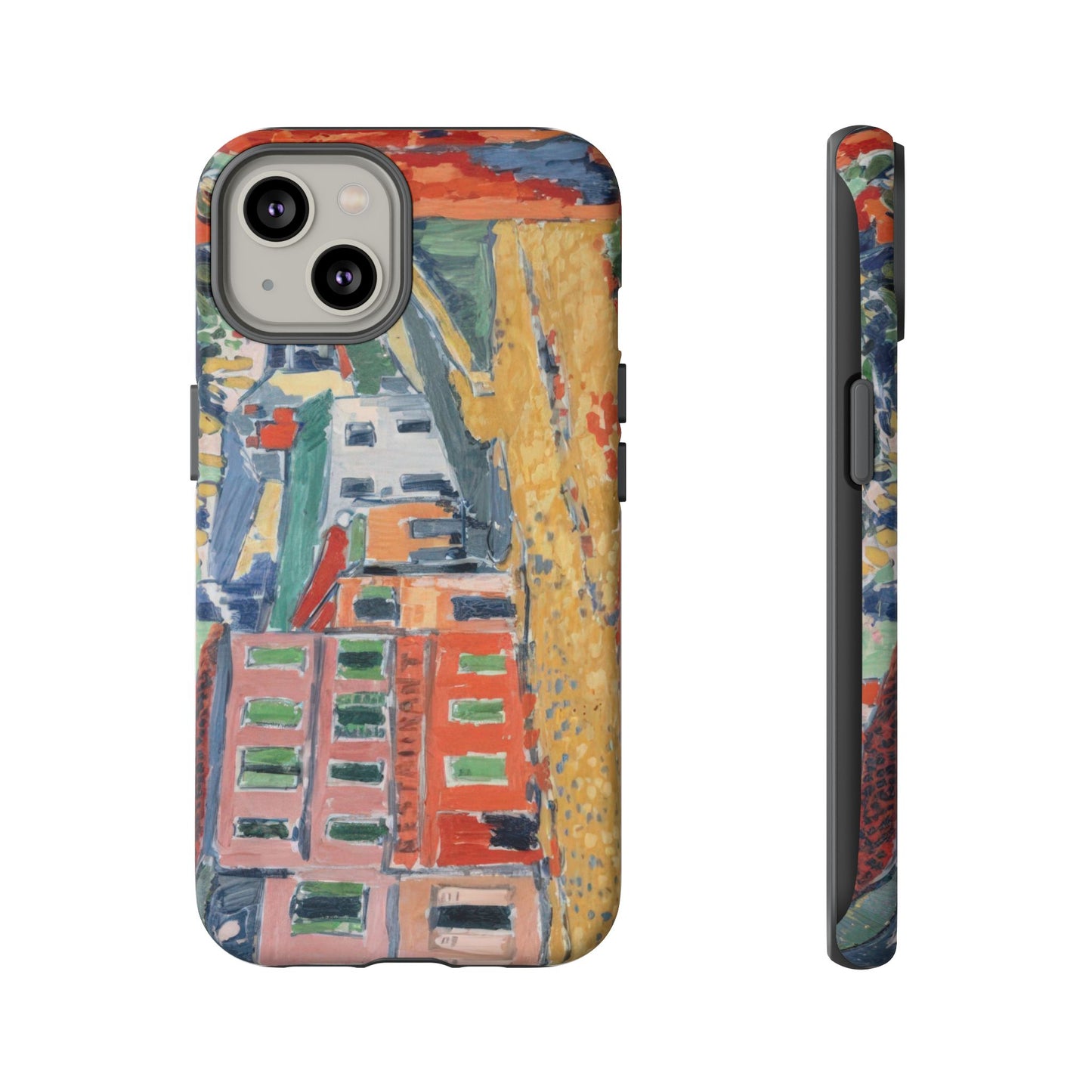 de Vlaminck, Maurice - Restaurant de la Machine à Bougival (1905) - Tough Phone Cases