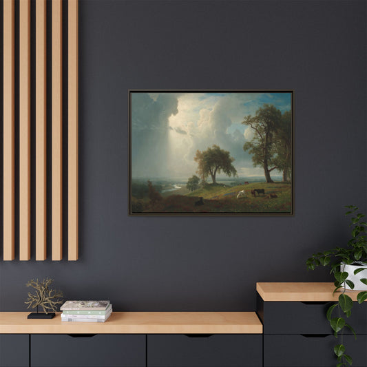 Bierstadt, Albert - California Spring (1875) - Matte Canvas, Framed