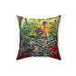 Ranson, Paul - The Lotus Bather (1906) - Suede Square Pillow