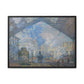 Monet, Claude - Le Gare Saint-Lazare (1877) - Matte Canvas, Framed