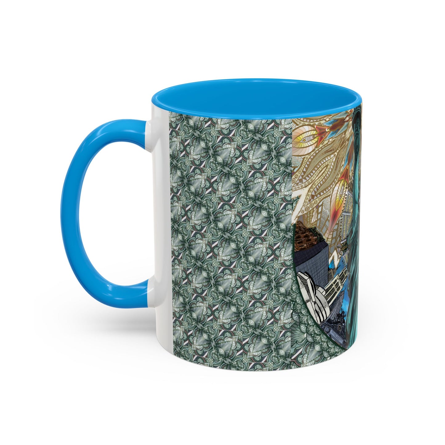 Pacio, Adam - Liberty Mandala - Colorful Accent Mugs