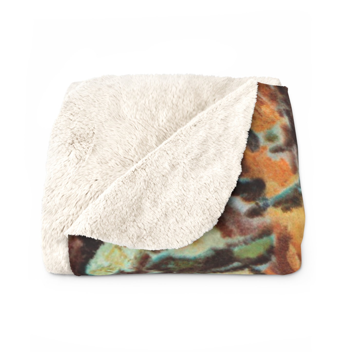 Braque, Georges - Olive Tree near L'Estaque (1906) - Sherpa Fleece Blanket
