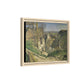Cézanne, Paul - The House of the Hanged Man, Auvers-sur-Oise (1874) - Matte Canvas, Framed