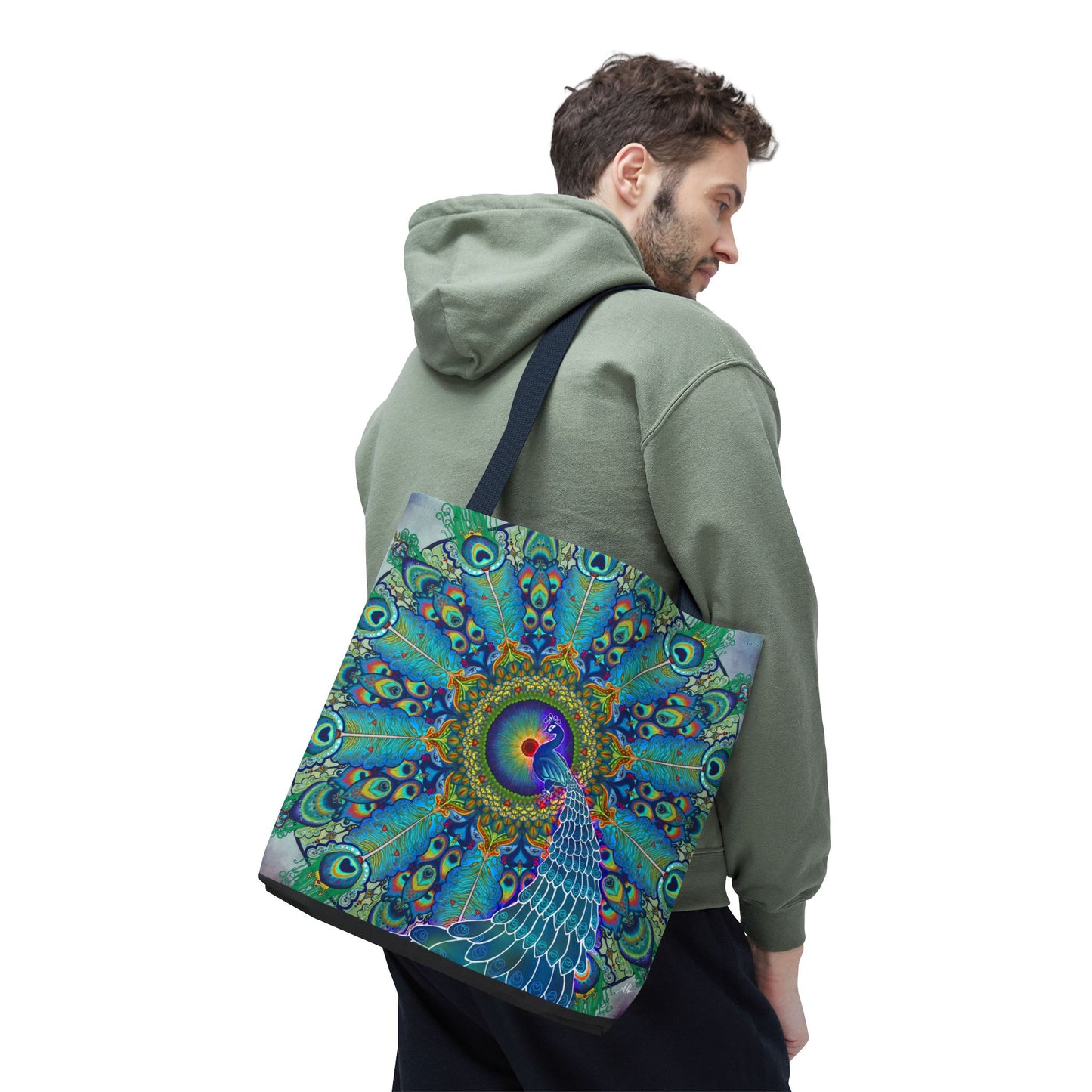 Pacio, Adam - Melek Taus Mandala - Tote Bag