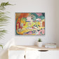 Matisse, Henri - The Joy of Life (1905) - Matte Canvas, Framed