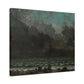 Courbet, Gustave - The Sea (1865) - Canvas Block, unframed