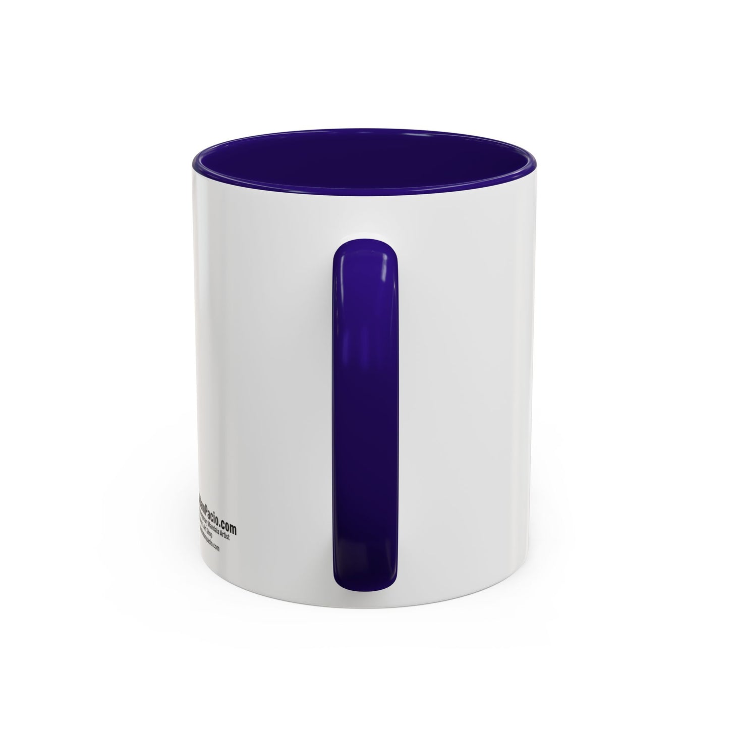 AdamPacio.com - White Logo - Colorful Accent Mugs