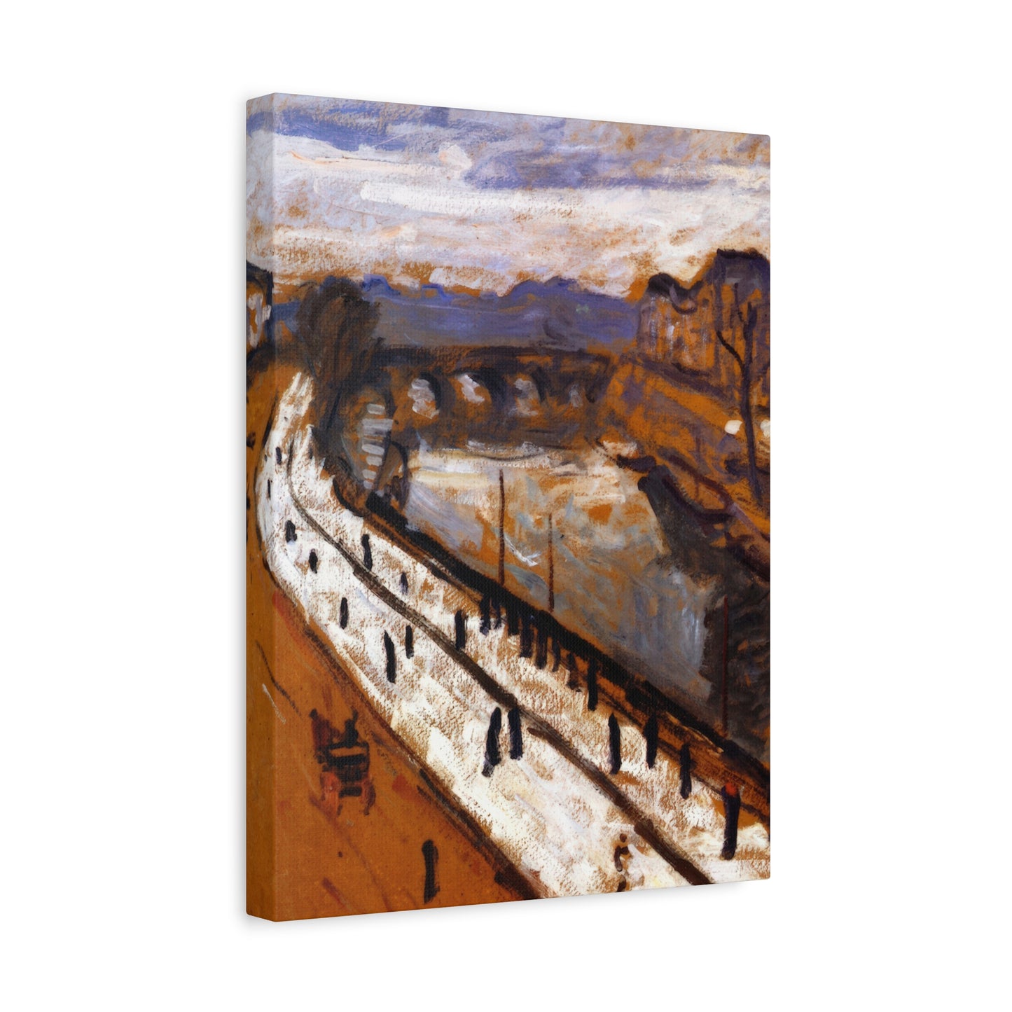 Marquet, Albert - Quai des Grands-Augustins (1905) - Canvas Block, unframed
