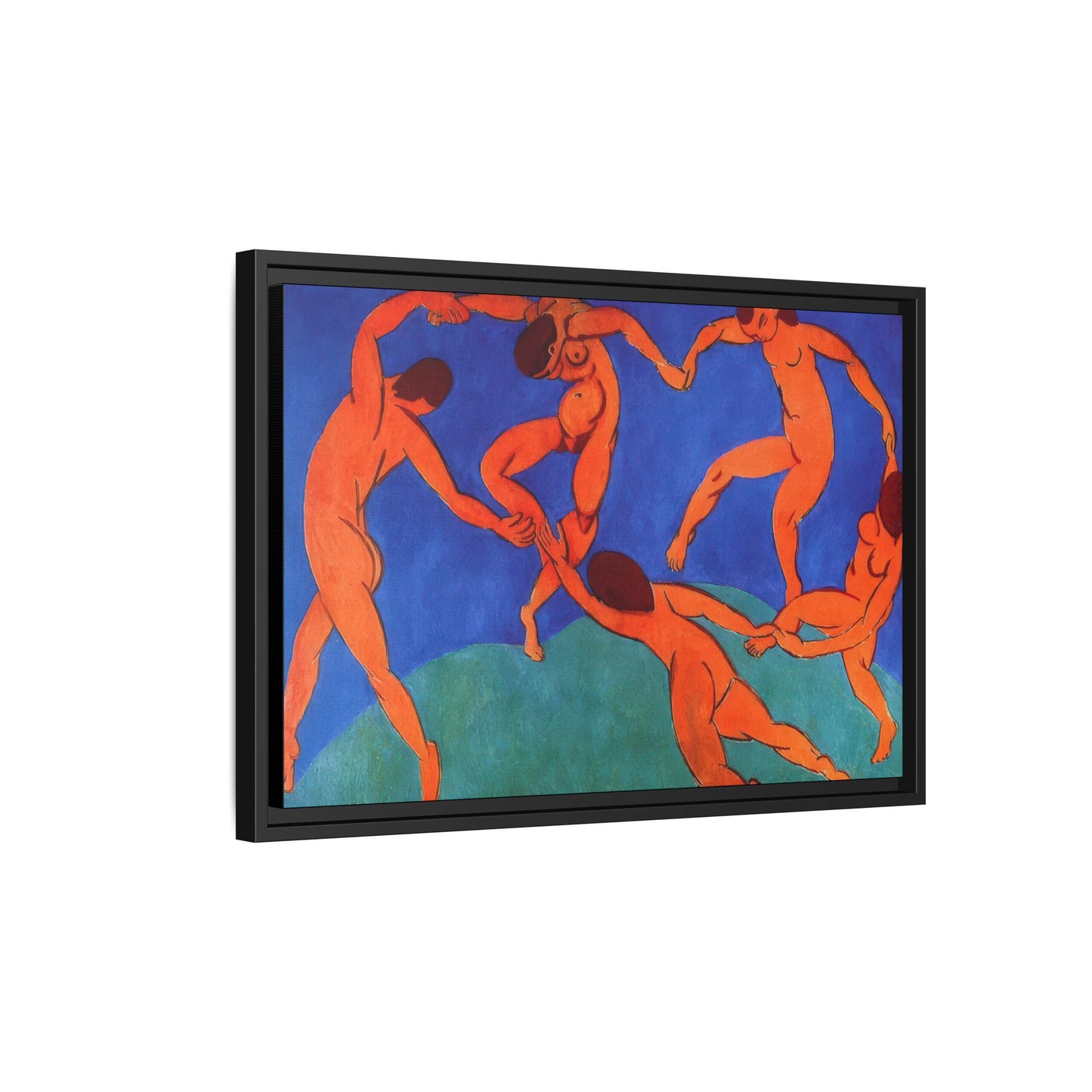 Matisse, Henri - Dance (II) (1910) - Matte Canvas, Framed