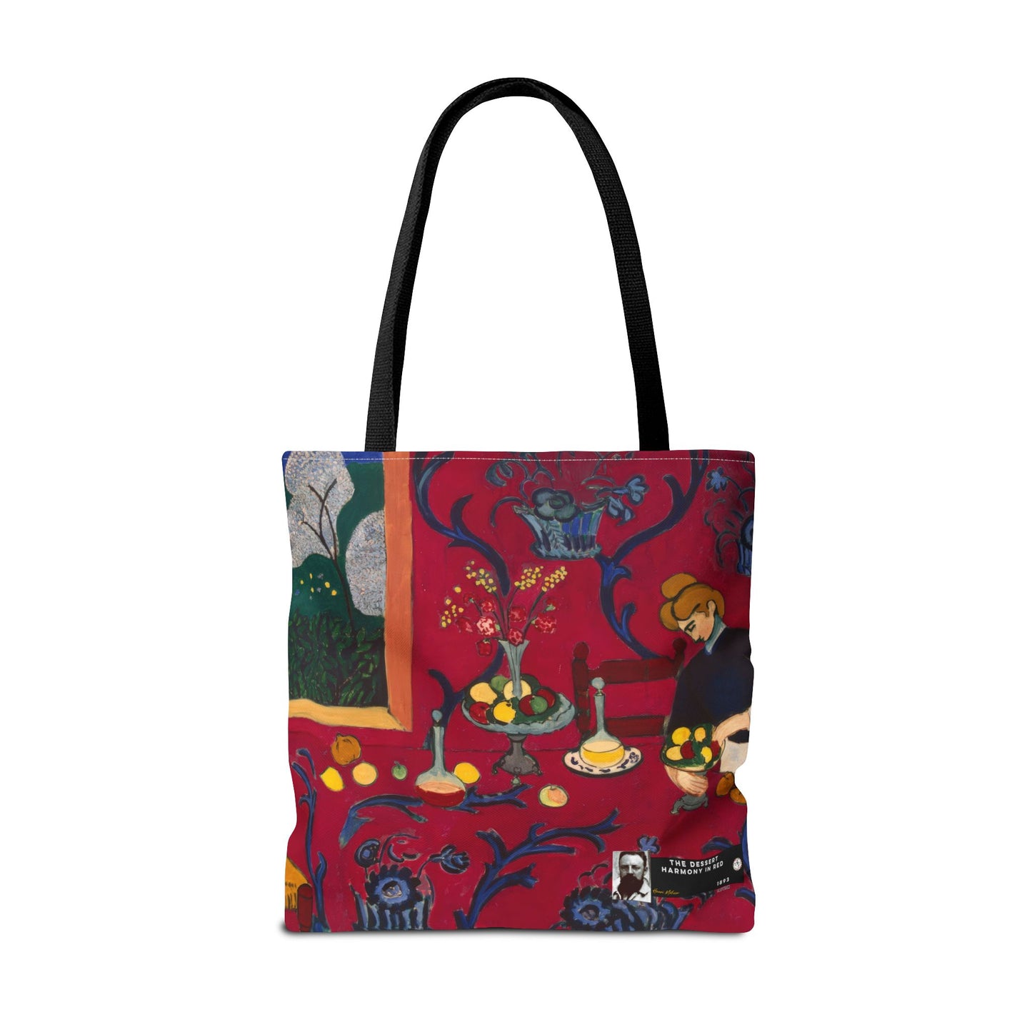 Matisse, Henri - The Dessert Harmony in Red (1908)- Tote Bag