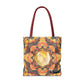 Filiger, Charles - Woman’s Head with Closed Eyes (1893) - Tote Bag