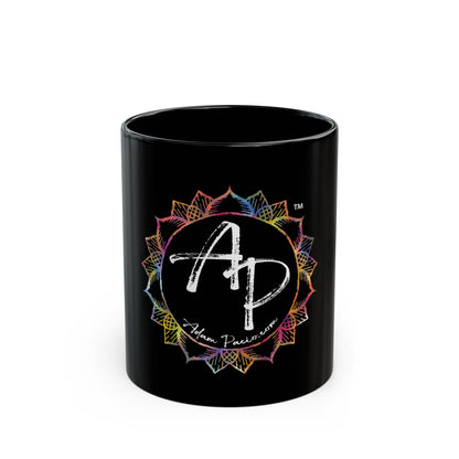 AdamPacio.com Black Ceramic Mug