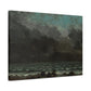 Courbet, Gustave - The Sea (1865) - Canvas Block, unframed