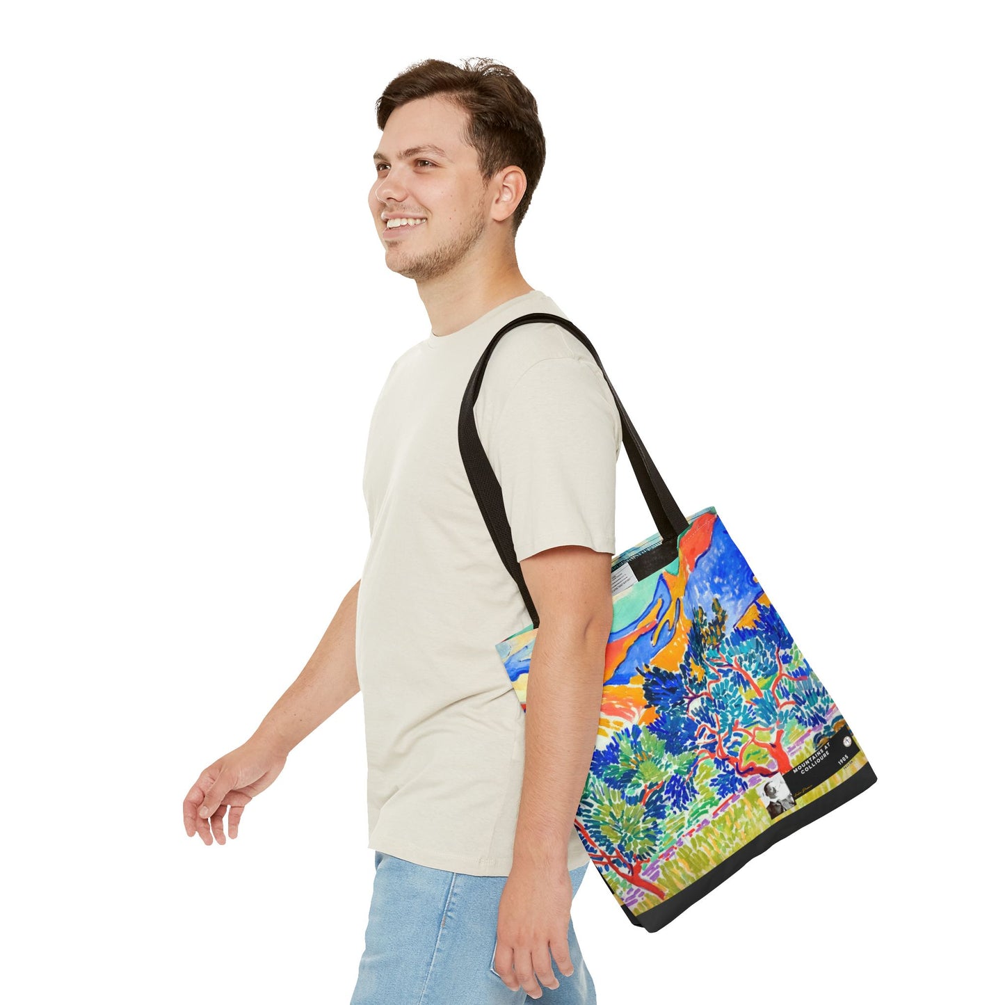 Derain, André - Mountains at Collioure (1905) - Tote Bag