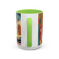 Matisse, Henri - The Joy of Life (1905) - Colorful Accent Mugs