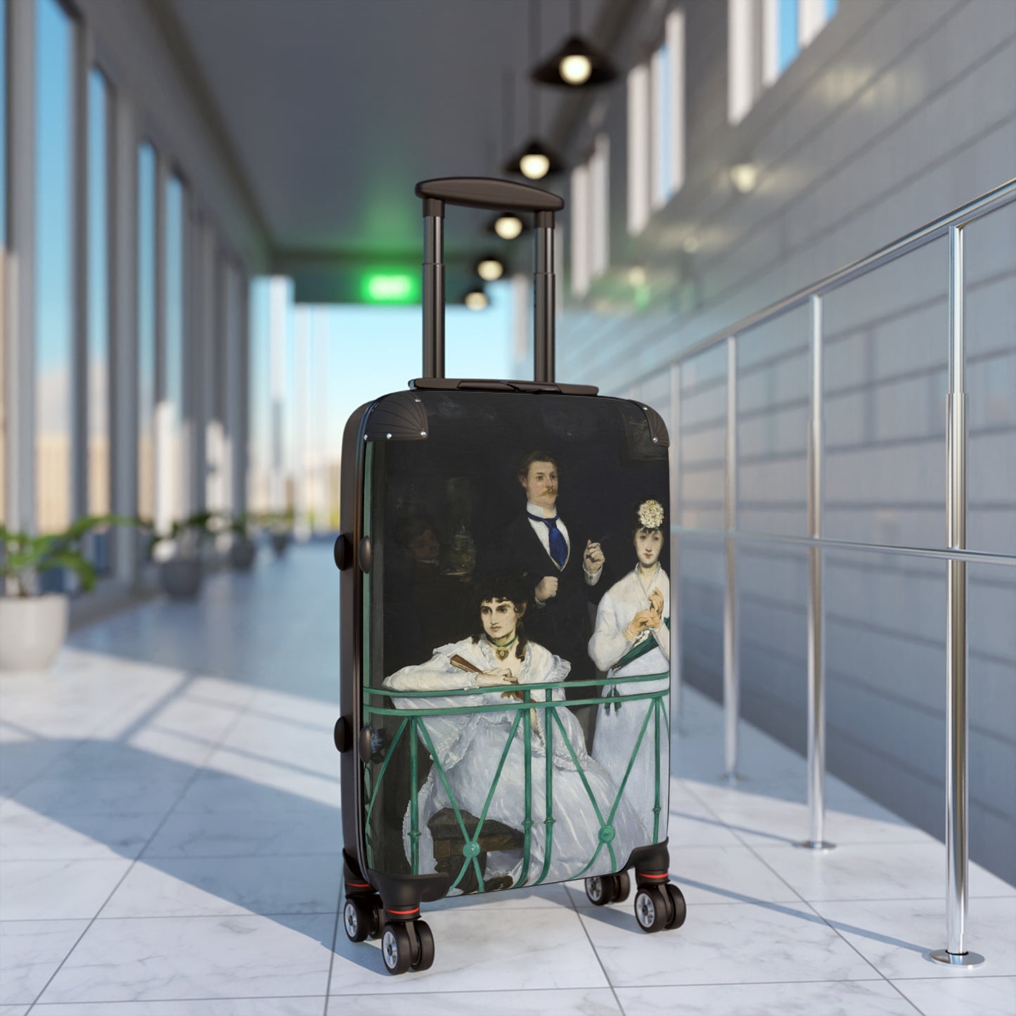 Manet, Édouard - The Balcony (1868) - Suitcase
