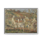 Pissarro, Camille - Red Roofs, Corner of a Village in Winter (1877) - Matte Canvas, Framed