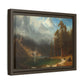 Bierstadt, Albert - Mount Corcoran (1877) - Matte Canvas, Framed