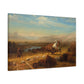 Bierstadt, Albert - The Last of the Buffalo  (1888) - Canvas Block, unframed